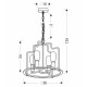 Люстра Candellux 34-29690 Datus