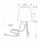 Настільна лампа Candellux 41-33215 Smally lampa