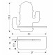 Настінний світильник Candellux 21-00996 CACTUS