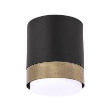 Світильник точковий Dots GX53 SP90 Black/BrushGold (7041811)