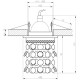 Точковий світильник Candellux 2245600 SK-68