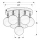 Люстра Candellux 97-89314 ETIUDA