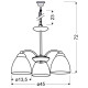 Люстра Candellux 33-66152 ULI