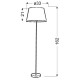 Торшер Candellux 51-00920 Ibis