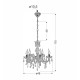 Люстра Candellux 35-94646 MARIA TERESA