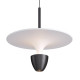Світильник підвісний KLOODI DECO PE-NIMBA300 6W+6W 3K WH/BK