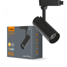 LED світильник трековий VIDEX 10W 4100K чорний (VL-TR04-104B)