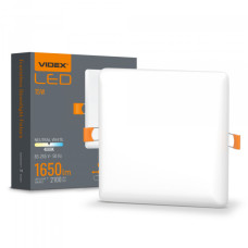 LED світильник безрамковий квадратний VIDEX VLE-DLFS-154 15W 4000K 220V (VLE-DLFS-154)