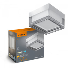 LED світильник IP65 квадратний VIDEX BHD02 9W 2800-4000-6000K White (VL-BHD02-09CWW)