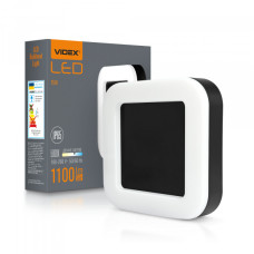LED світильник VIDEX ART IP65 15W 5000K квадратний чорний
