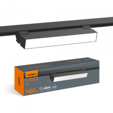 LED світильник трековий VIDEX TR05 15W 4100K 220V чорний (VL-TR05-154B)