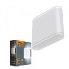LED Світильник архітектурний AR06 IP54 VIDEX  6W 2700K білий (VL-AR06-062W)