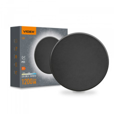LED світильник настінний IP65 VIDEX WL03 12W 3000K-4000K-6500K Black (VL-WL03-12CB)