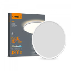 LED світильник з декоративною підсвіткою VIDEX DL5R 44W 3000K-4000K-5000K White (VL-DL5R-44CW)