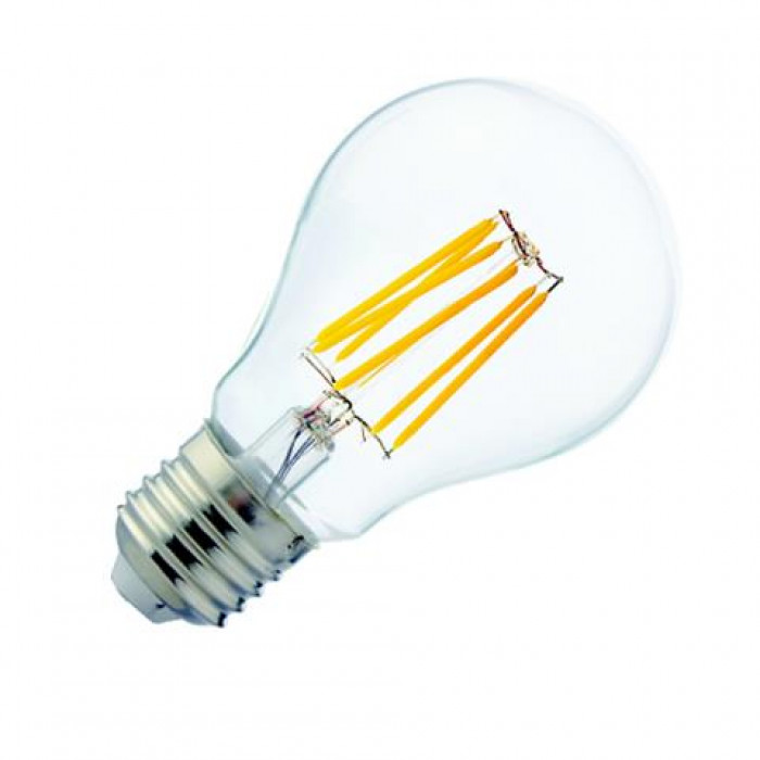 Лампа світлодіодна Filament Globe - 6 6W A60 Е27 2700К Horoz Electric
