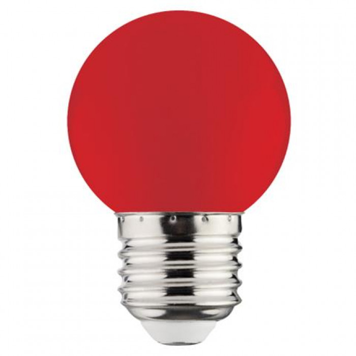 Лампа Діодна 1W E27 A45 червона Horoz Electric