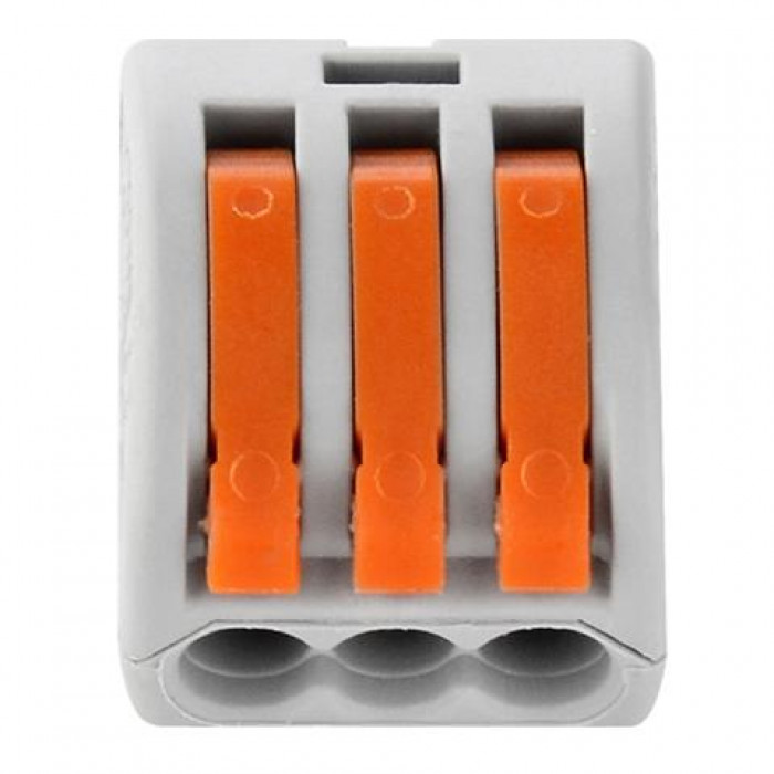 Розєм 3-х полюсний CONNECTOR-3 Horoz Electric