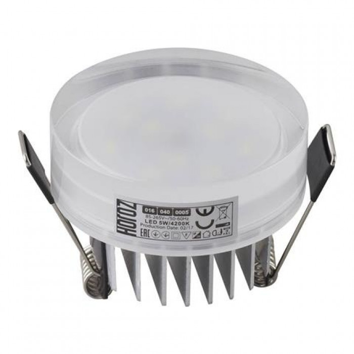 Світильник вмонтований VALERIA-5 5W 4200K (білий) Horoz Electric