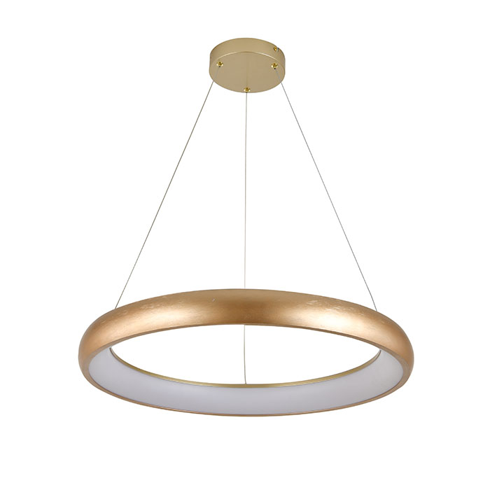 Підвісна світлодіодна люстра Horoz Electric ESSENCE 48W 4000K ROSE GOLD