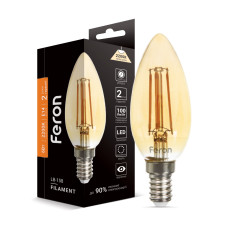 Світлодіодна лампа Feron Filament LB-158 6Вт E14 2200K (01519)