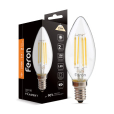 Світлодіодна лампа Feron Filament LB-158 6Вт E14 2700K (25748)