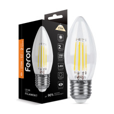 Світлодіодна лампа Feron Filament LB-68 4Вт E27 2700K (25752)