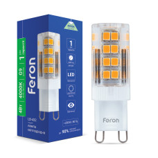 Світлодіодна лампа Feron LB-432 4Вт G9 4000K (25770)