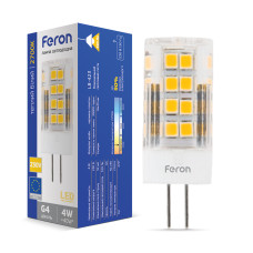 Світлодіодна лампа Feron LB-423 4Вт G4 2700K (25774)