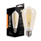 Світлодіодна лампа Feron Filament LB-764 4Вт E27 2700K EDISON ST64 золото (25857)