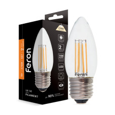 Світлодіодна лампа Feron Filament LB-160 7Вт E27 2700K (40086)