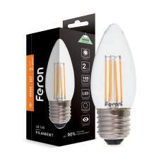 Світлодіодна лампа Feron Filament LB-160 7Вт E27 4000K (40087)