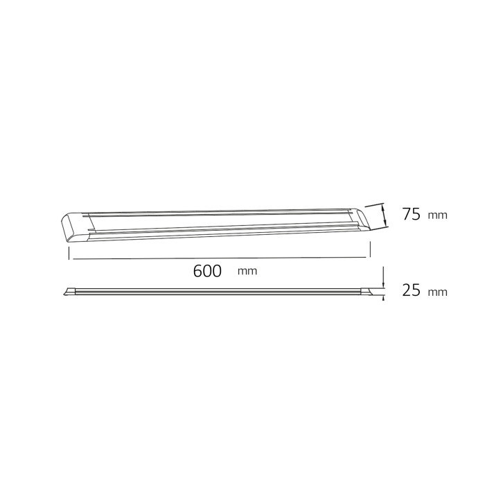 Світильник LED 60W "GAMA-30" 6400К