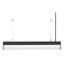 Підвісний лінійний світильник "AVENUE 3CCT" 40W (чорна) 3000/4200/6400К