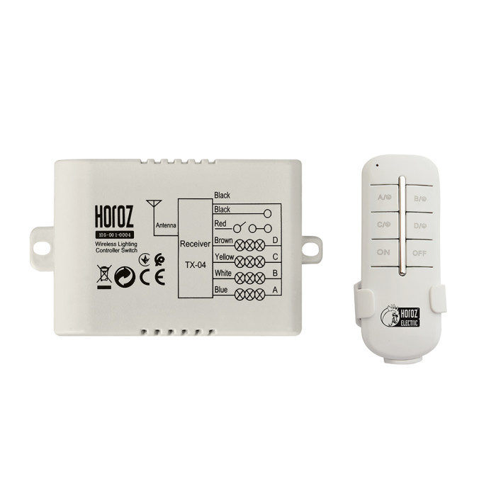 Пульт для люстр Чотирьохлінійний max 300W