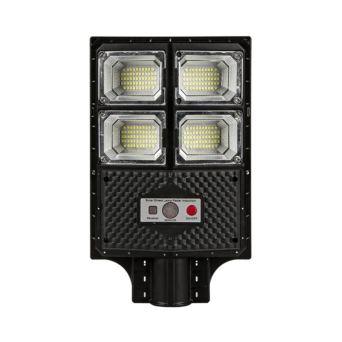 Вуличний консольний LED світильник на сонячній батареї з датчиком руху COMPACT PRO-20