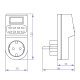 Розетка з таймером Feron TM22 (23205)