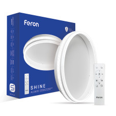 Світлодіодна накладна люстра Feron AL6600 SHINE 70Вт білий (40282)