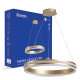 Світлодіодна люстра Feron AL6610 SHINE LEVITATION 50Вт 4000K золото (40284)