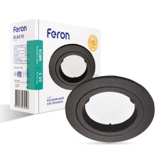 Вбудований світильник Feron DL6310 під лампу чорний (80261)