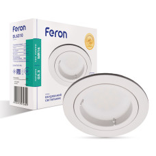 Вбудований світильник Feron DL6310 під лампу білий (80262)
