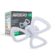 Світлодіодний накладний світильник Ardero AL6553ARD CLOVER 30Вт 5000K білий (80499)