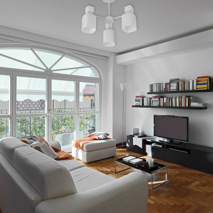 Накладний світильник Ardero BL1130 OLIVIA під лампу білий (80502)