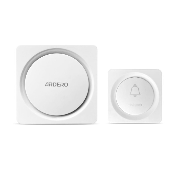 Бездротовий дзвінок Ardero E-401 білий (80667)