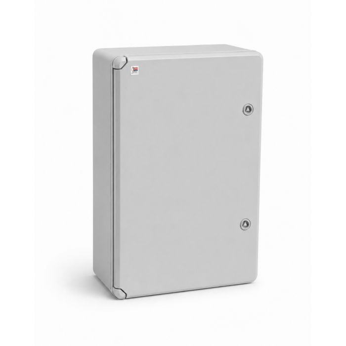 Бокс монтажний пластиковий 400×600×200 мм IP65 сірий 601-000-007-A200