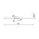 Бра KLOODI DECO WA-GALA SQ915 3K BK/GD