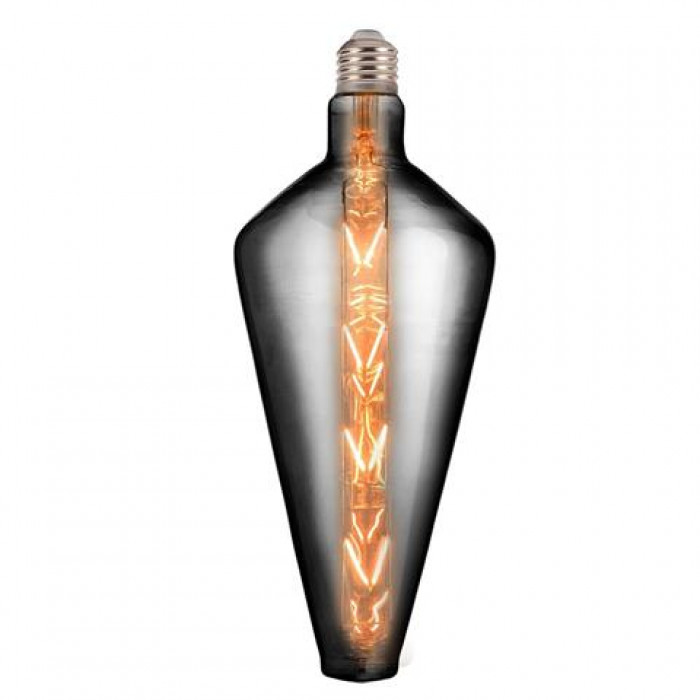 Лампа вінтажна світлодіодна Filament led PARADOX 8W E27 2400К Титан Horoz Electric