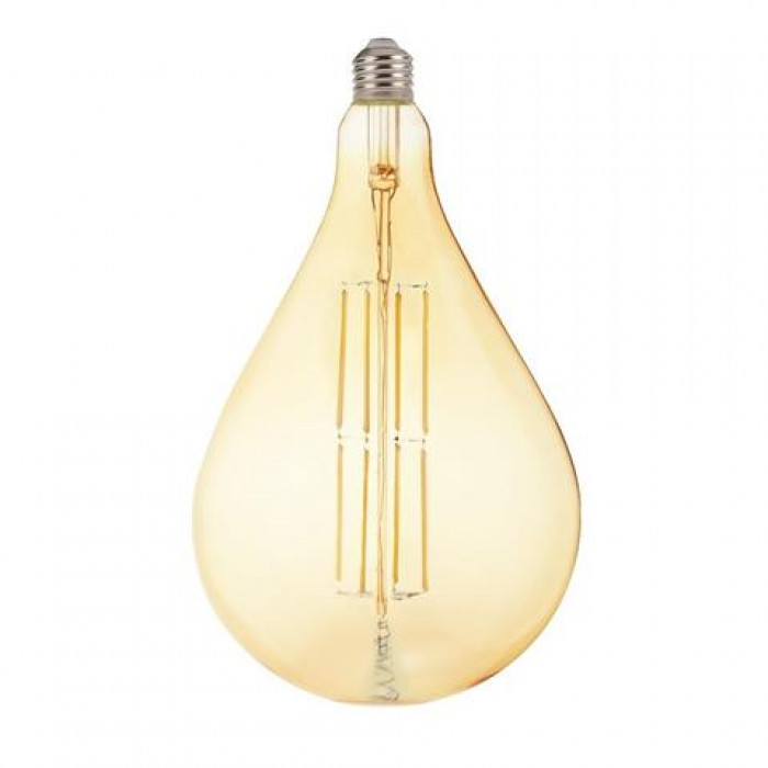 Лампа вінтажна світлодіодна Filament led TOLEDO  8W 2200K Янтар  E27 Horoz Electric