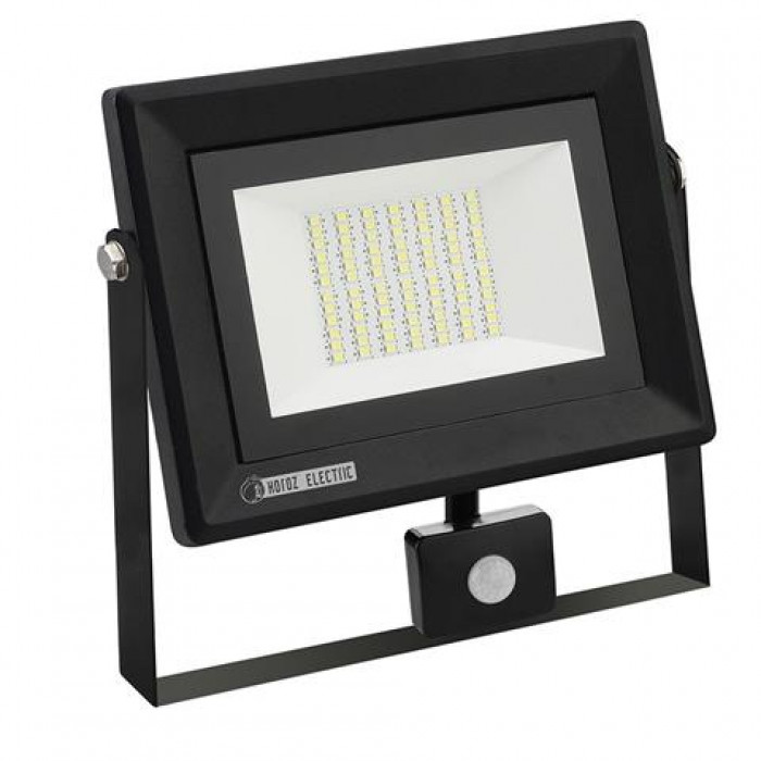 Прожектор світлодіодний з датчиком руху PARS/S-50 50W 6400K Horoz Electric
