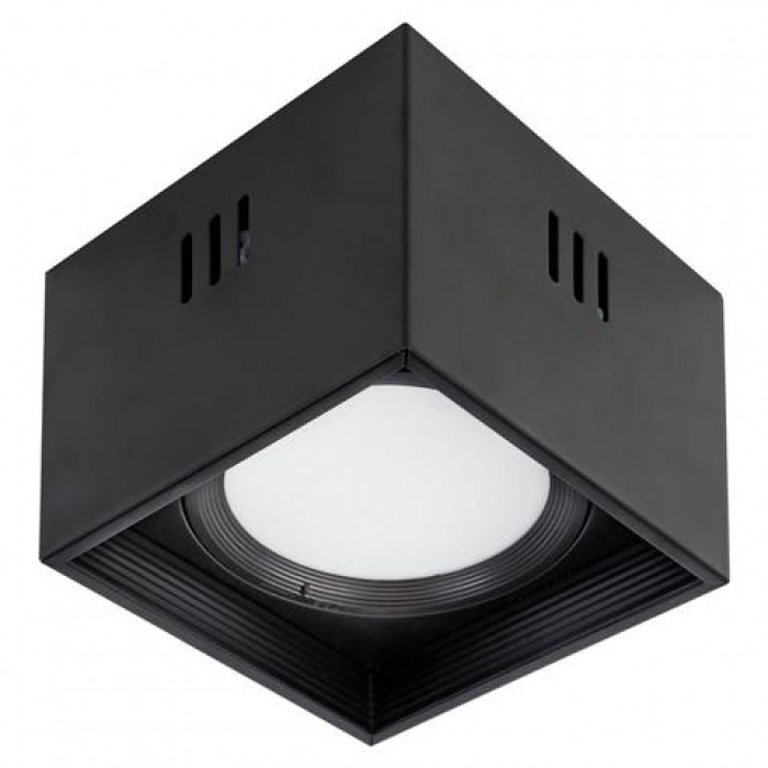 Світильник накладний квадрат.SANDRA-SQ15  15W 4200K чорний Horoz Electric