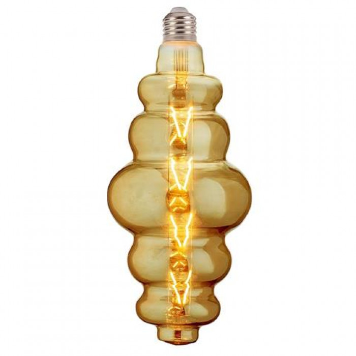Лампа вінтажна світлодіодна Filament led ORIGAMI-XL 8W E27 2200K Янтар Horoz Electric